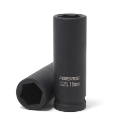 Головка ударная глубокая 15мм 1/2''6гр. Forsage F-4458515