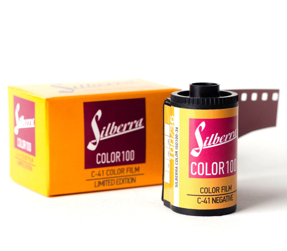 Фотопленка Silberra COLOR100 C-41 135/36, цветная, негативная, 1 шт