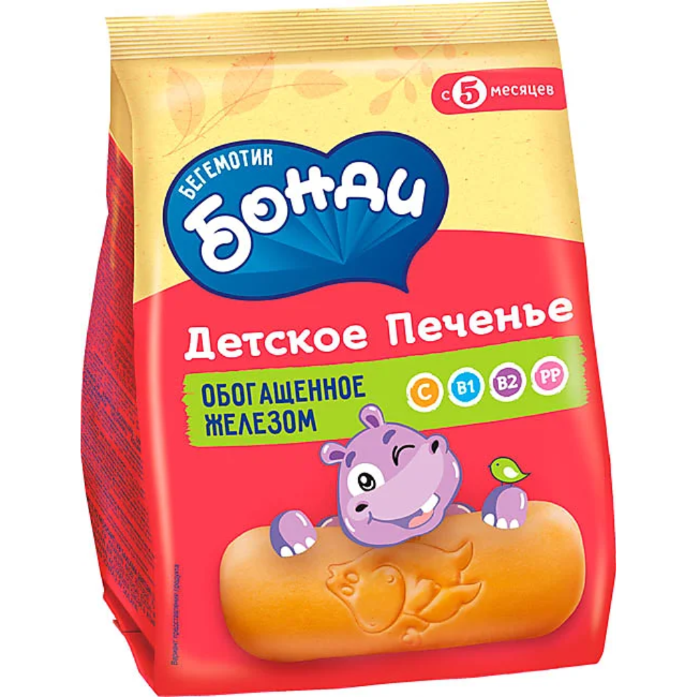 Печенье детское Бонди с железом 180 гр