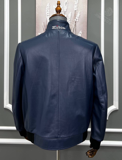 Кожаная куртка Kiton