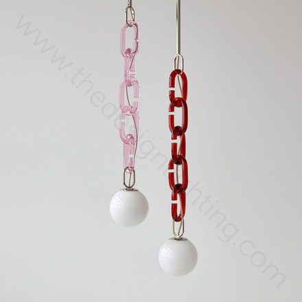 Pendant design lamp  Cerine Single by Trueing Studio (Pink)