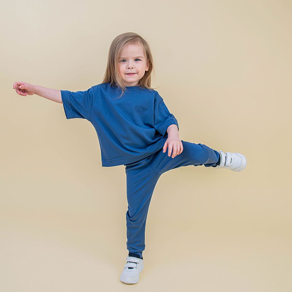 Футболка оверсайз "Деним"