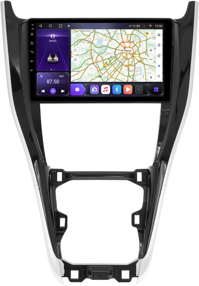 Магнитола для Toyota Harrier XU60 2013-2017 - Kuberg OL-1694 QLed, Android 12, Быстрая, CarPlay, 4G SIM-слот