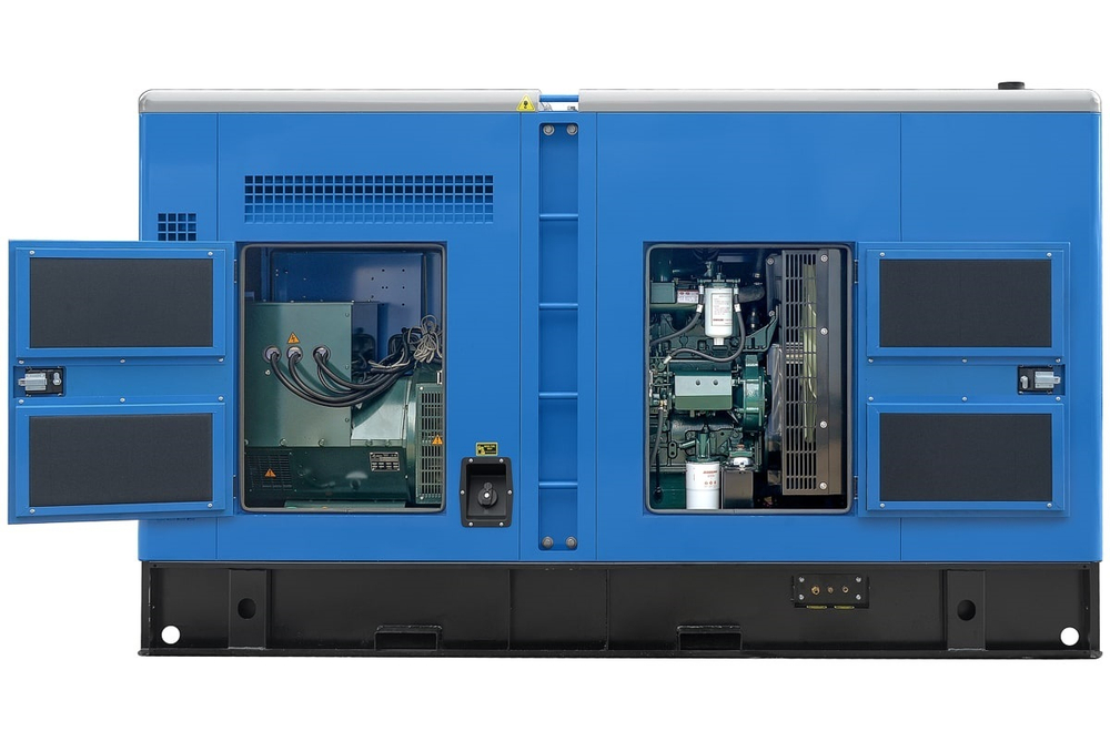 Дизельный генератор ТСС АД-120С-Т400-2РКМ17 Doosan в кожухе с автозапуском