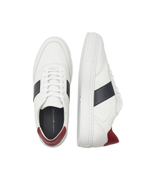Кожаные кроссовки cupsole stripe Tommy Hilfiger - белый(FM0FM04284)
