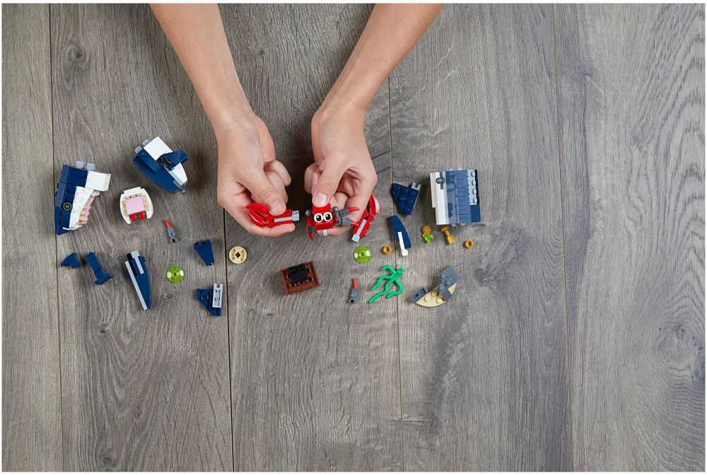 Конструктор LEGO Creator 31088 Обитатели морских глубин