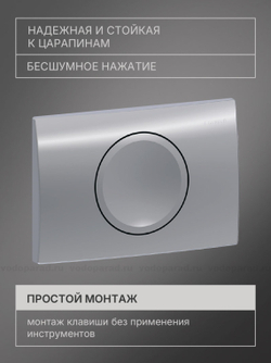 Кнопка смыва Geberit Delta 115.109.21.1 хром