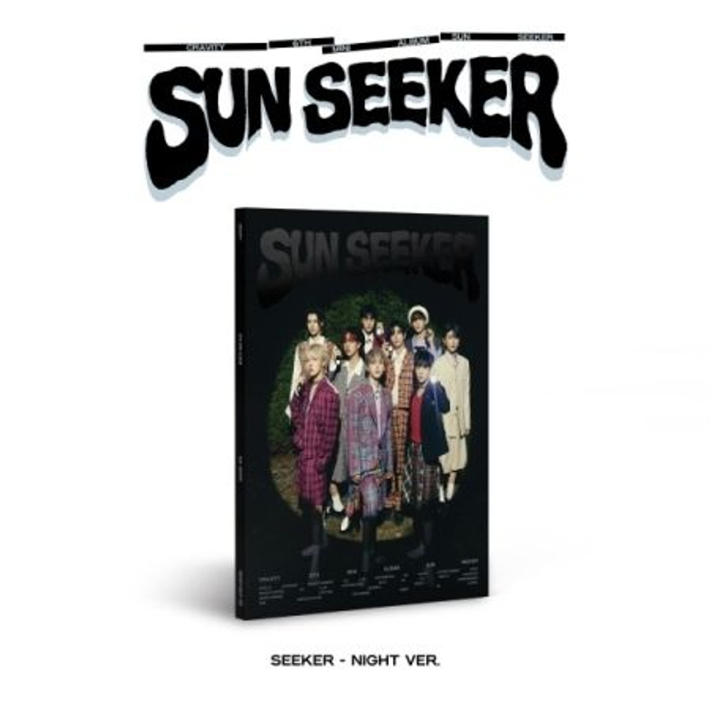 Альбом CRAVITY - SUN SEEKER 6th Mini Album SEEKER - NIGHT Version
