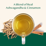 VAHDAM India, Infusions, травяной чай, ашваганда и корица, без кофеина, 18 пакетиков для заваривания, 28,8 г (1,02 унции)
