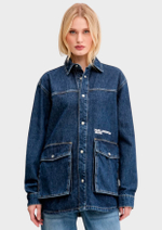 Рубашка джинсовая KARL LAGERFELD JEANS