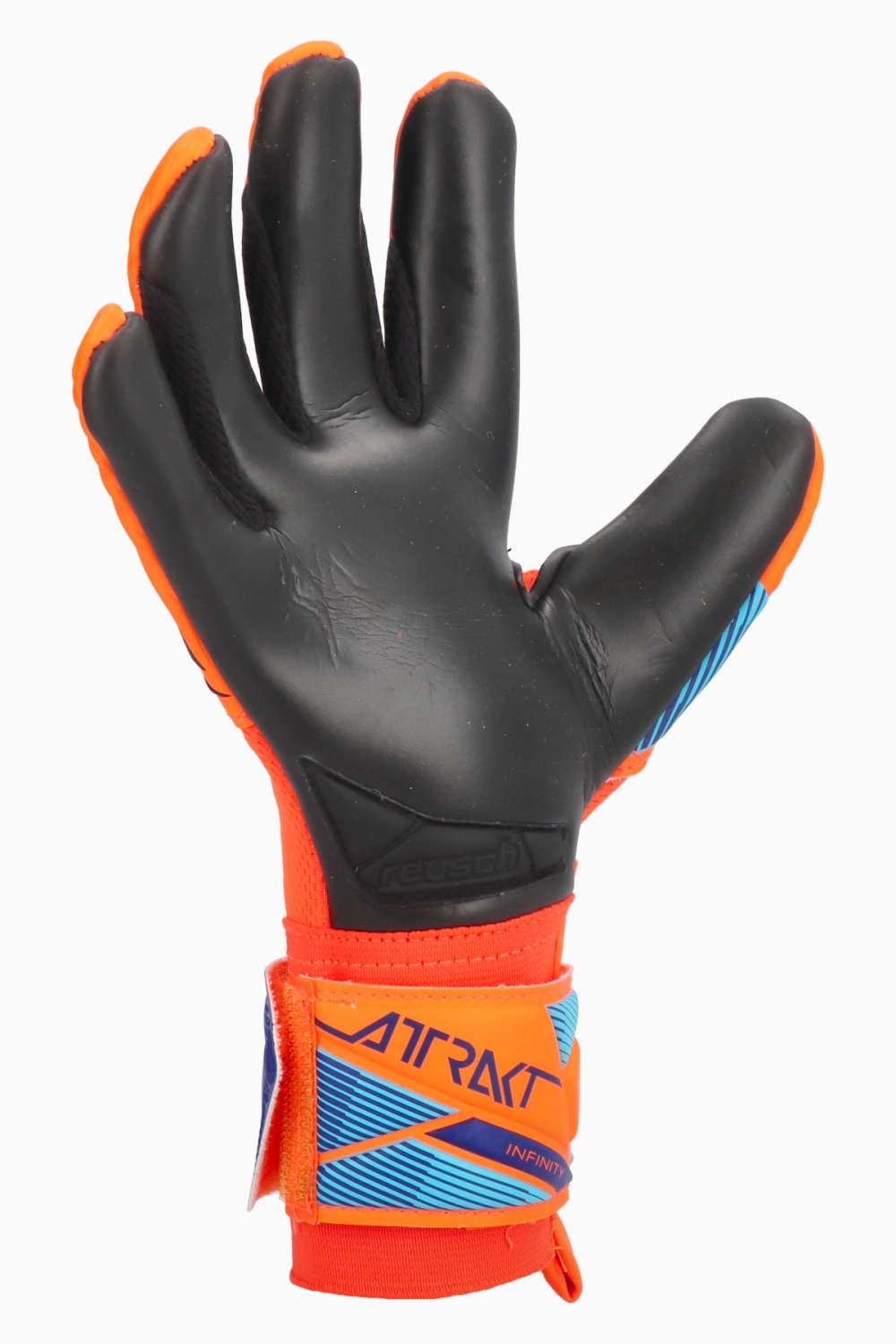 Вратарские перчатки Reusch Attrakt Infinity Evolution NC Junior - оранжевый