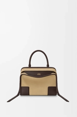 Loewe Маленькая сумка Amazona 180 из мягкой телячьей кожи, шоколадный