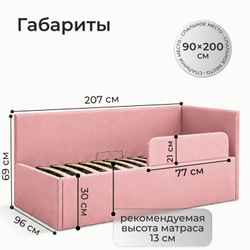Кровать детская Амелия