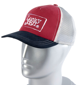 Бейсболка Lucky John SUMMER RED 04 р.XL