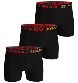 Мужские спортивные боксеры Björn Borg Cotton Stretch Germany 3P - multicolor