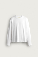 ФУТБОЛКА С ДЛИННЫМИ РУКАВАМИ КЛАССИЧЕСКОГО КРОЯ — ZARA