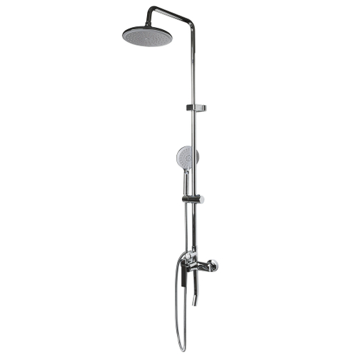 Душевая система 40к MIXLINE МЛ2418 (ML2418) излив лейка 5 позиций +лейка "Тропический душ" ХРОМ