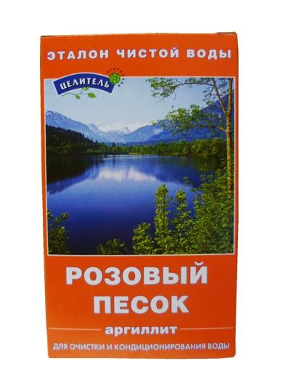 Розовый песок для очистки воды Целитель