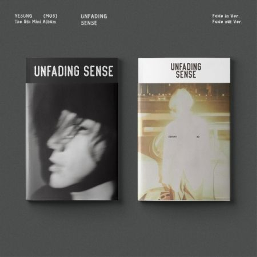 Альбом YESUNG - Unfading Sense 5th Mini Album 2 Version SET