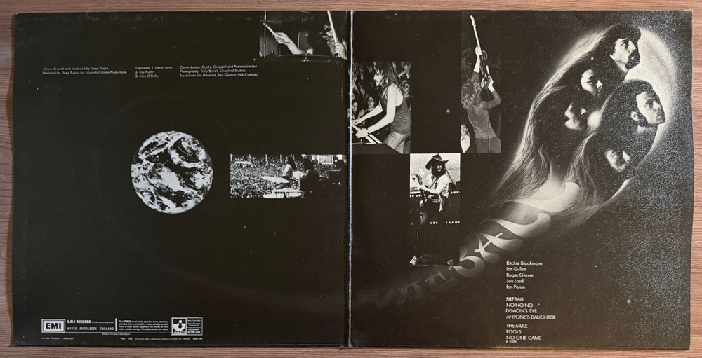 Виниловая пластинка Deep Purple - Fireball LP