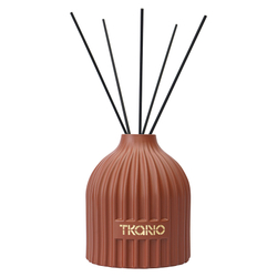Диффузор ароматический 200мл Tkano Edge Vetiver & Black Cypress терракотовый