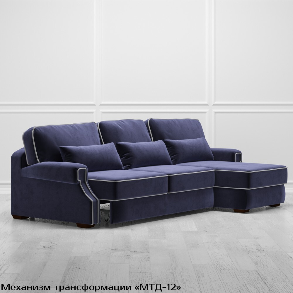 Диван Квадра L (с механизмом) DQL