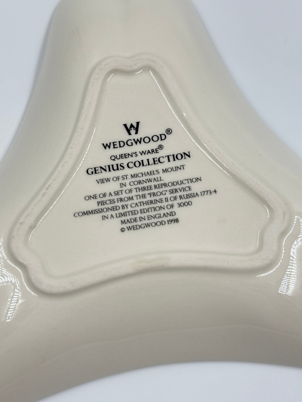 Блюдо Wedgwood «Зелёная лягушка»