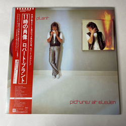 Винтажная виниловая пластинка LP Robert Plant Pictures At Eleven (Япония 1982) (Оби)
