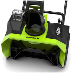 Снегоуборщик GREENWORKS GD40SB 40В,51см,б/щ,1хАКБ 4Ач и ЗУ (2600607)