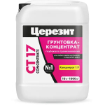 Грунтовка-концентрат глубокого проникновения Церезит CT 17 Concentrate