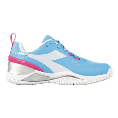Женские теннисные кроссовки Diadora Blushield Torneo Women - Light Blue, White