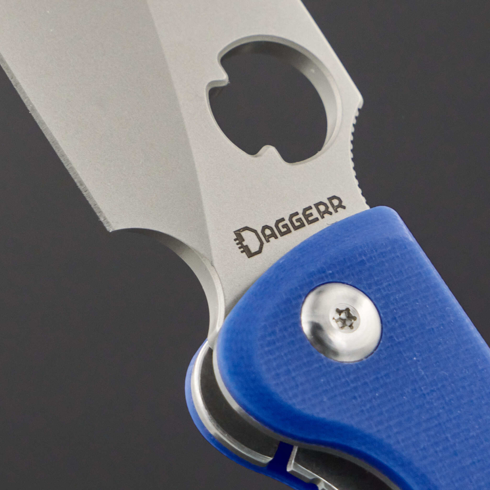 Нож складной Daggerr Sting XL blue BB VG10