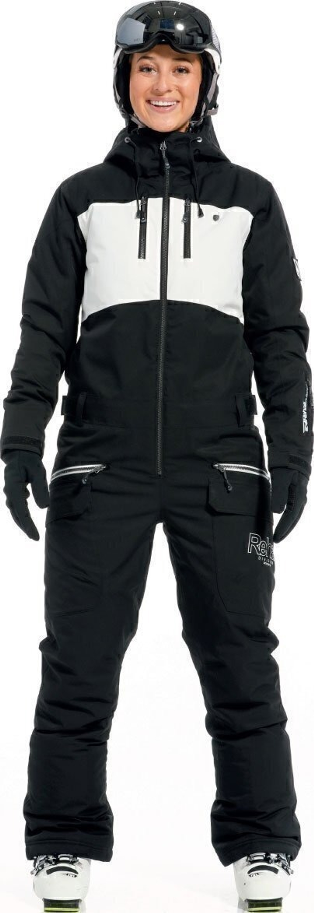 Комбинезон женский Rehall мод. LIV-R, цв. 1000 Black, р-р M