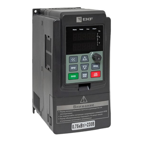 Преобразователь частоты 0,75/1,5кВт 1x230В VECTOR-100 EKF PROxima vt100-0r7-1b