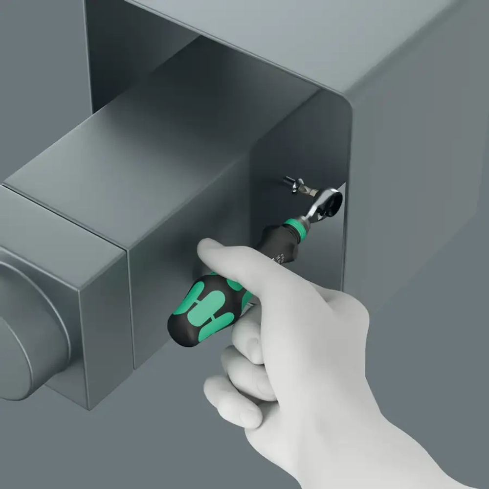 Трещотка для битов 1/4" x 50 мм Zyklop Mini 4 WERA 05003662001