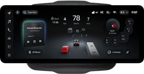 Магнитола для Jeep Renegade 2014-2021 - Teyes CC4PRO монитор 12.3" 2K QLED + рамка 9, Android 13, Быстрейшая, Snapdragon 778G, ИИ, CarPlay, DSP, 4G SIM-слот