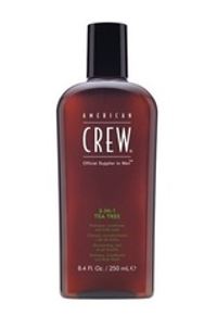 Шампунь, Кондиционер и Гель для душа 3 в 1 American Crew Classic "Чайное дерево" 250мл