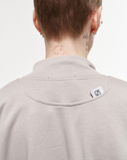 Half-Zipped Sweatshirt LOGO Drizzle