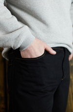Брюки "Black base" denim