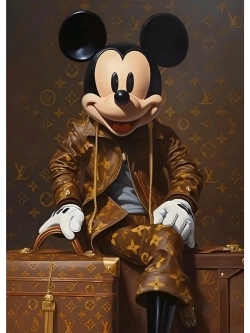 Картина Сокровища Vuitton 30х40см на стену 1шт.