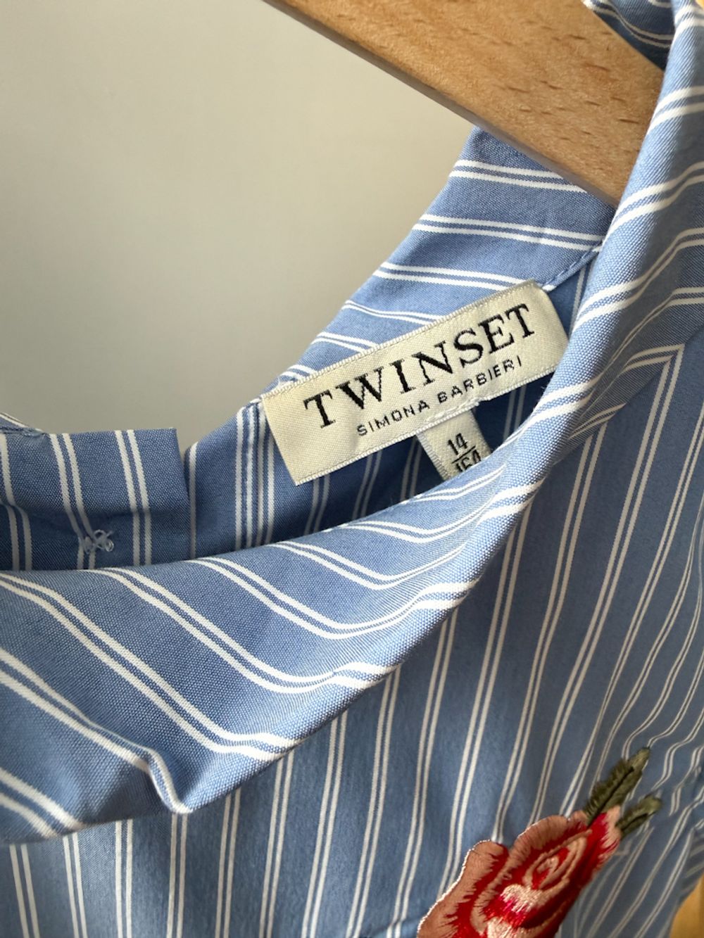 Хлопковая блузка Twinset, 164