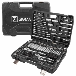Набор инструментов 216пр. 1/4'', 3/8'', 1/2''(6гр.) SIGMATOOL Sigmatool-38841