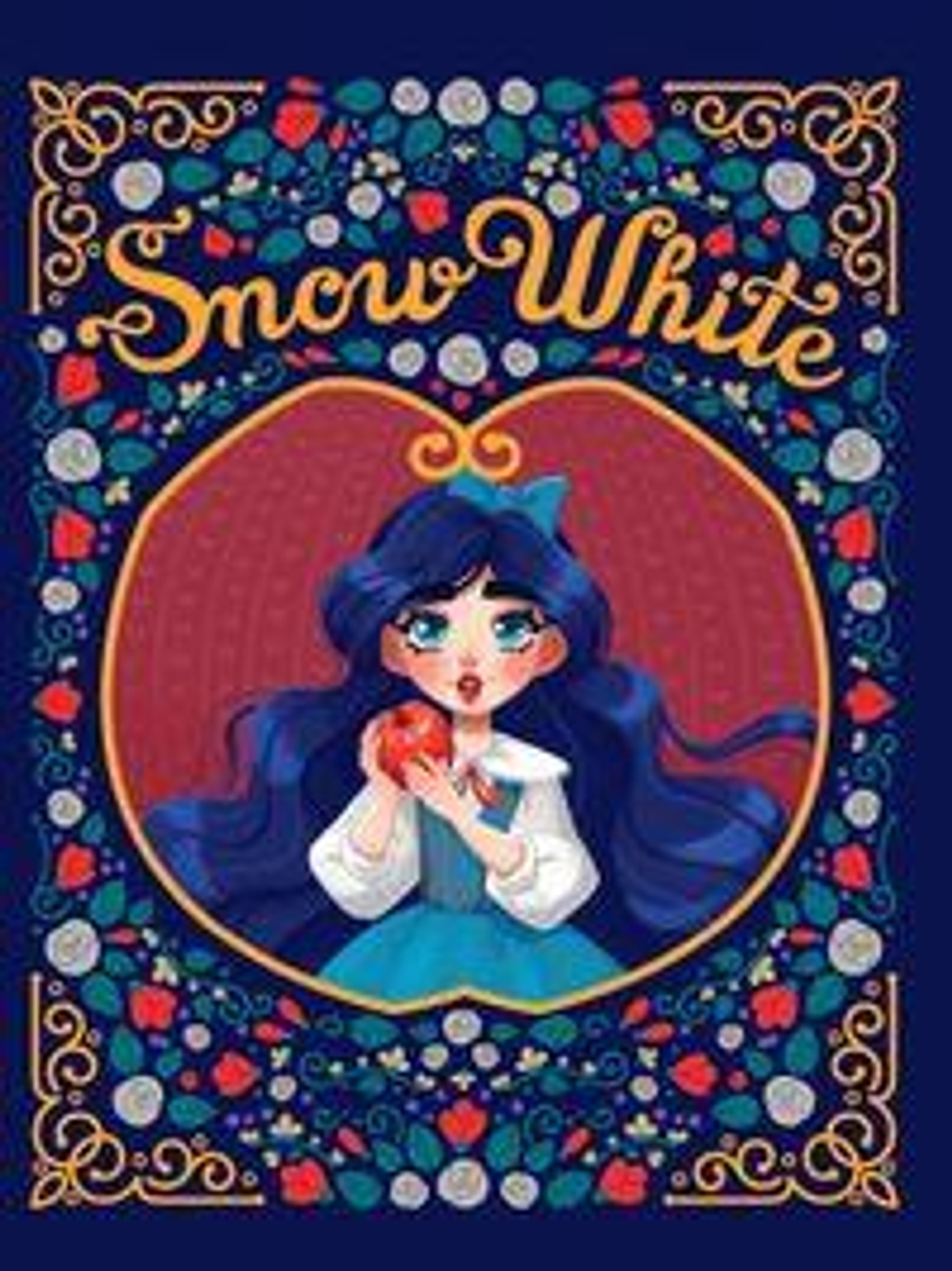 Книга Snow White/Белоснежка на англ.языке Якоб и Вильгельм Гримм (Проф-пресс)