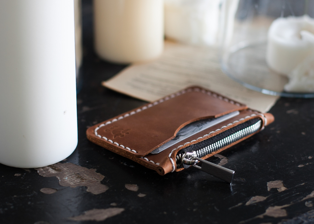 Картхолдер с молнией