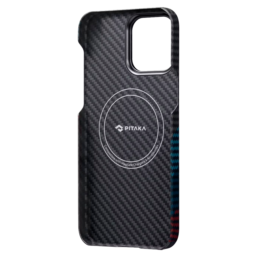 Чехол из арамидного волокна с поддержкой MagSafe PITAKA MagEZ Case 3 1500D для iPhone 14 Pro, Movement (Движение)