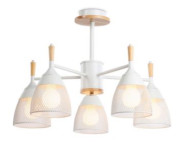 Потолочная люстра 5*Е27 TR8012/5 WH белый Traditional Ambrella