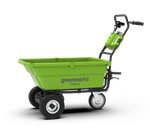 Аккумуляторная самоходная садовая тележка Greenwork G40GCK4, 7400007UB	,40v, 106 л, АКБ 4 А·ч и ЗУ