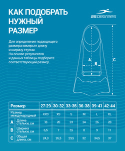 Ласты тренировочные Pooljet Black/Grey, XXS