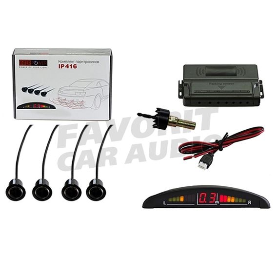 Парктроник Interpower IP-416 Black 4 датч.