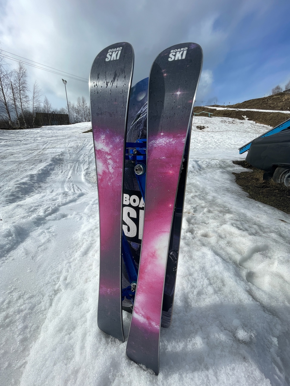Сноускейт Boardski поли дэк 85